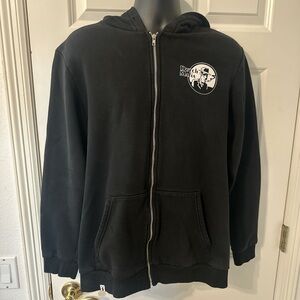 Dutch Brothers Black Zip-Up Hoodie with Dutch Mafia Logo